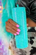 Full Rhinestone Straw Cup