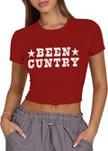 “Been Cuntry” Crop Tee Shirt