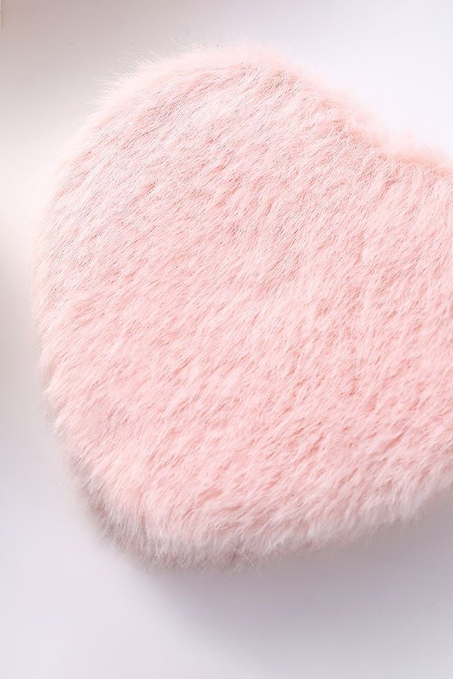 Pink Heart Shape Mini Cosmetic Mirror