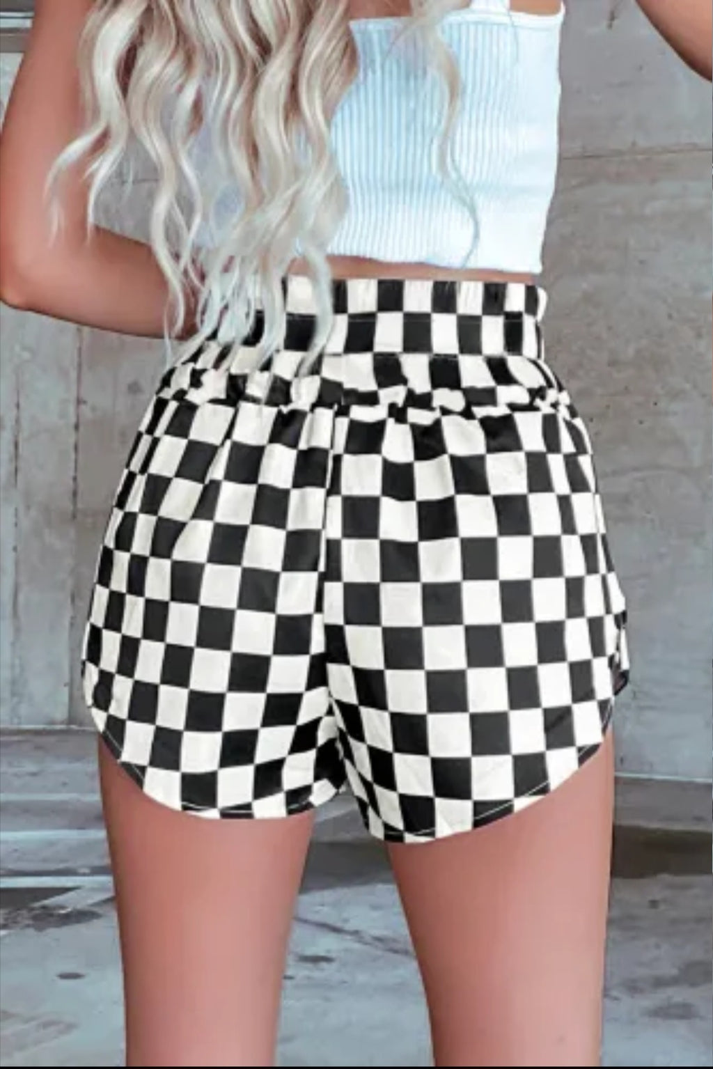 Checkered Shorts