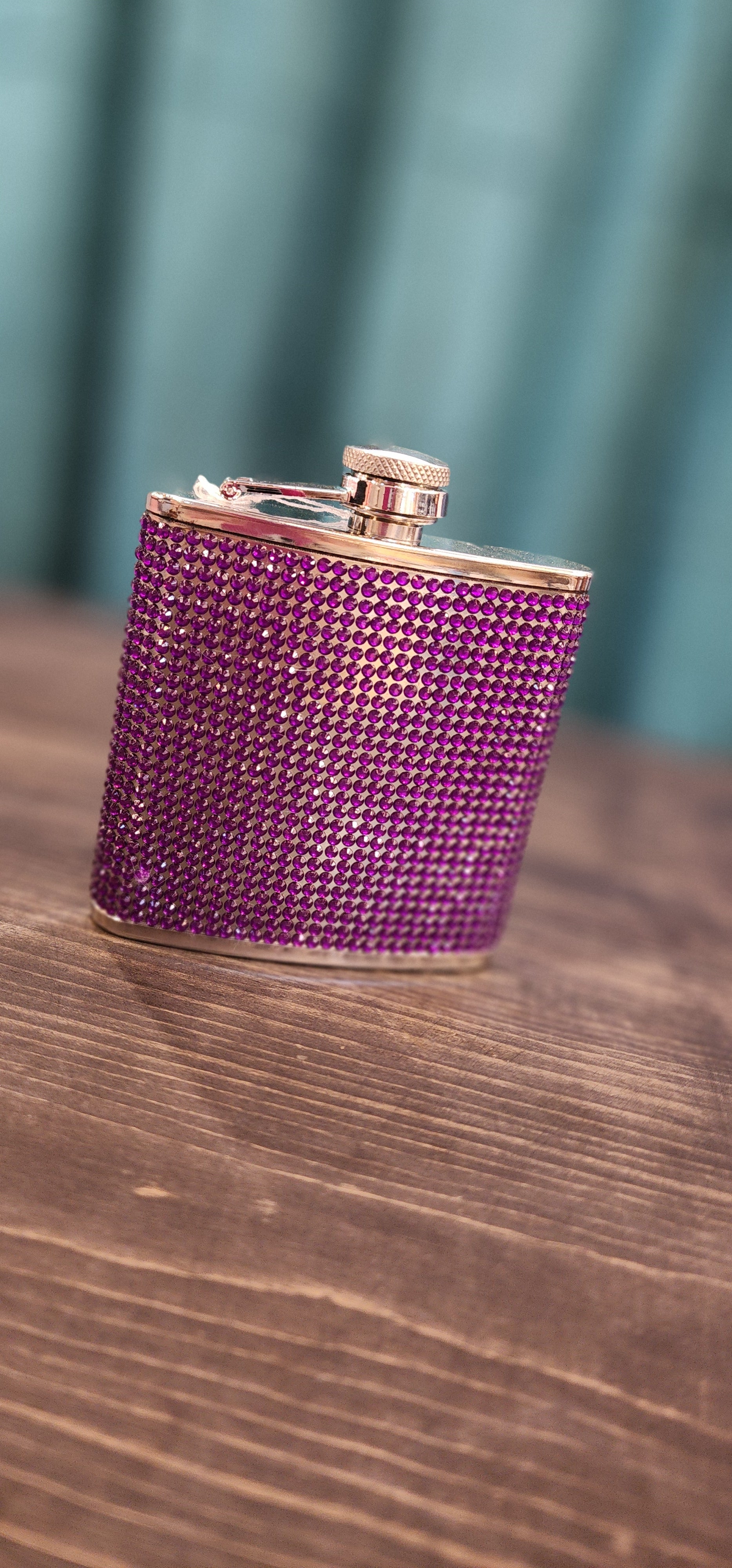 Rhinestone Flask