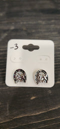 Horseshoe Stud Earrings