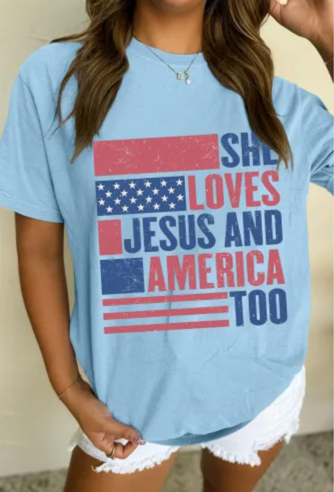 Jesus and America T-shirt
