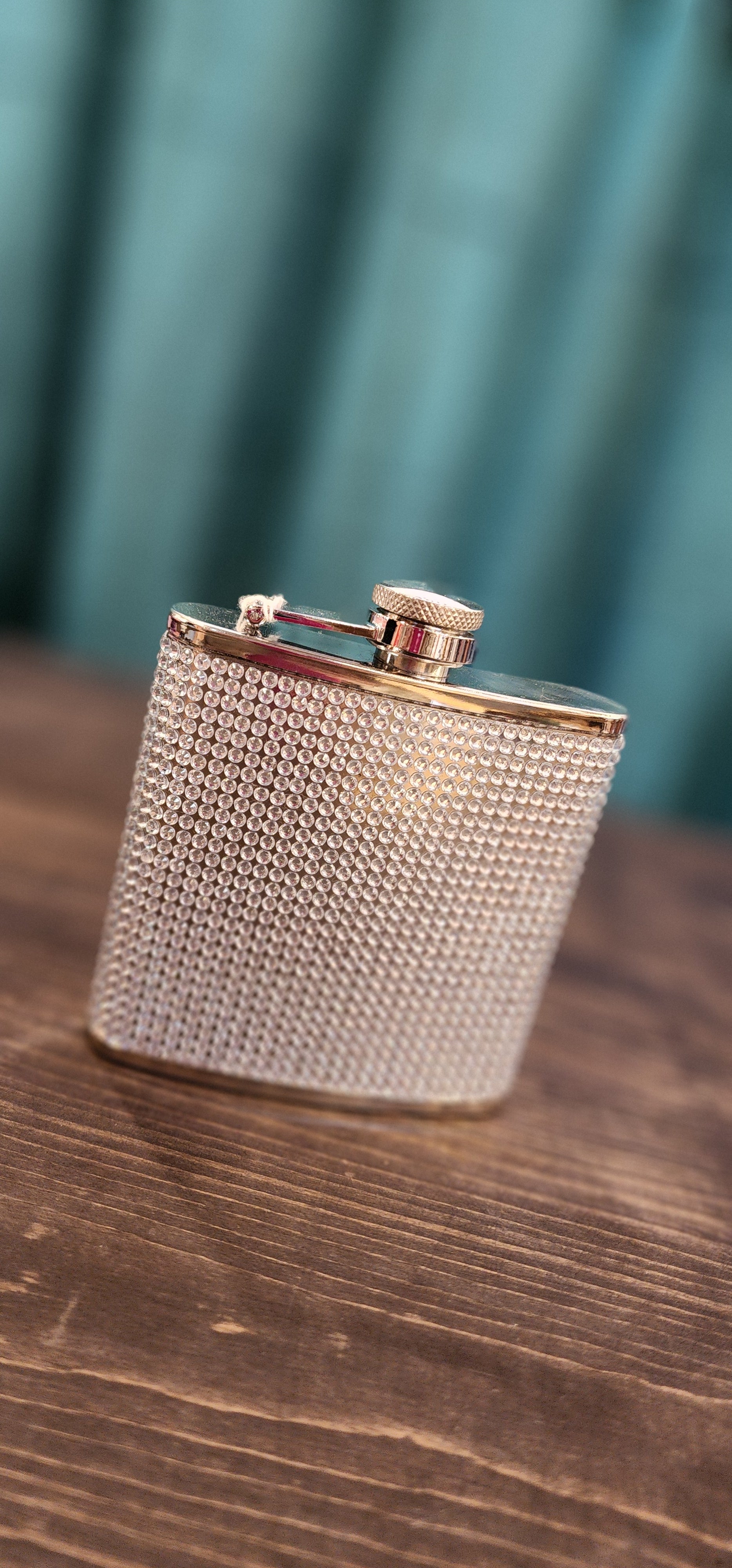 Rhinestone Flask