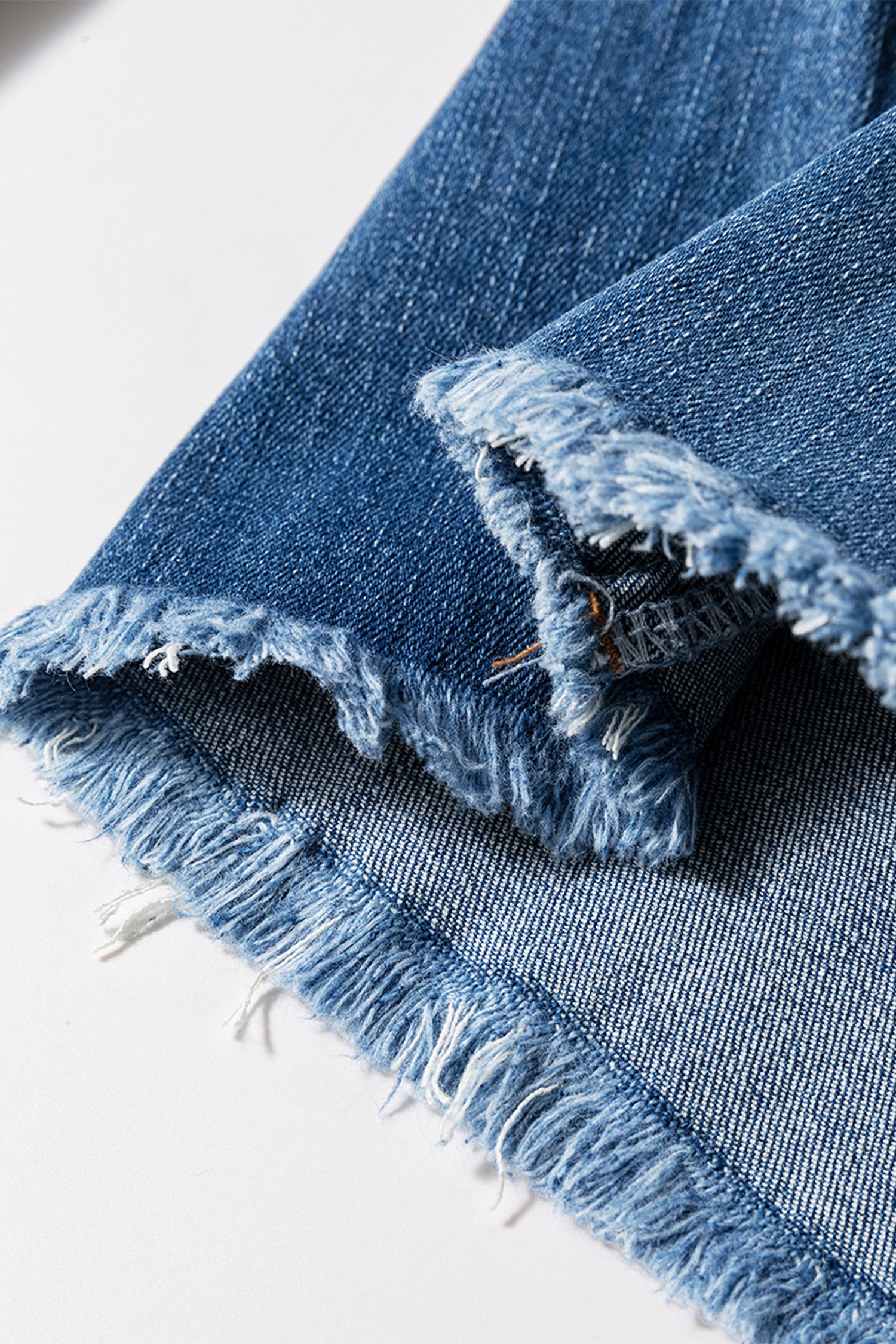 Sail Blue High Waist Seamed Flare Jeans