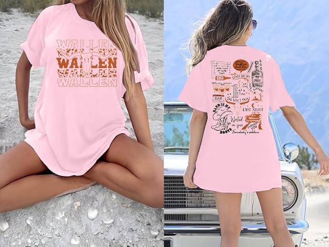 "Wallen" Oversized Tee Shirt